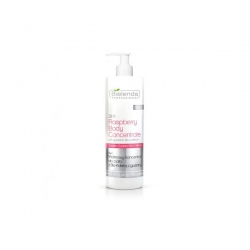 BIELENDA 2 w 1 MALINOWY KONCENTRAT DO CIAŁA Z BIO-KOFEINĄ Z GUARANY 450ml